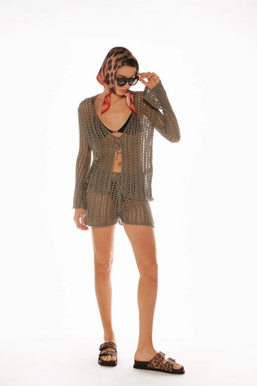 Short Grej Sofia Sarkany